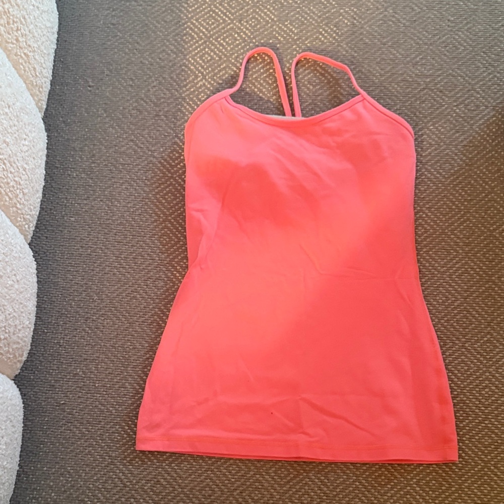 Lululemon Athletica Pink Tank Top